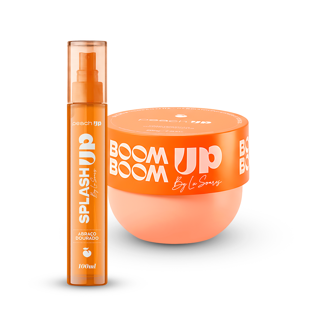 1 BOOM BOOM UP BRINDE SPLASH UP ABRAÇO DOURADO NOVA EMBALAGEM
